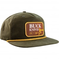 Бейсболка Buck Vintage Logo, зеленая купить в Севастополе