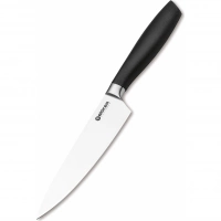 Кухонный нож шефа Bker Core Professional Chef’s Knife, 160 мм, сталь X50CrMoV15, рукоять пластик купить в Севастополе