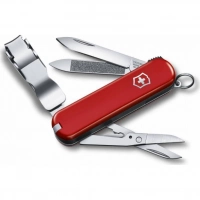 Нож-брелок Victorinox Nail Clip 580 (0.6463) 8 функций, красный купить в Севастополе