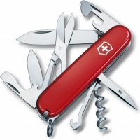 Нож перочинный Victorinox Climber, сталь X55CrMo14, рукоять Cellidor®, красный купить в Севастополе