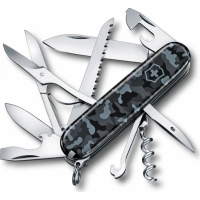 Нож перочинный Victorinox Huntsman 1.3713.942,91 мм, 15 функций, морской камуфляж купить в Севастополе