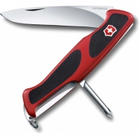 Нож перочинный Victorinox RangerGrip, сталь X50CrMoV15, рукоять нейлон, красно-чёрный купить в Севастополе