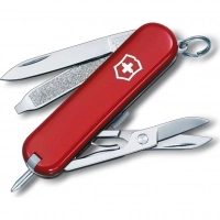 Нож перочинный Victorinox Signature, сталь X55CrMo14, рукоять Cellidor®, красный купить в Севастополе