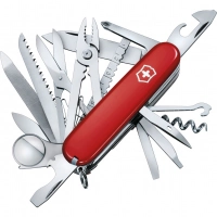 Нож перочинный Victorinox SwissChamp, сталь X55CrMo14, рукоять Cellidor®, красный купить в Севастополе