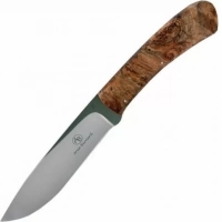 Нож с фиксированным клинком Arno Bernard Buffalo, сталь N690, рукоять Spalted Maple купить в Севастополе