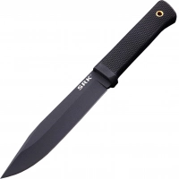 Нож с фиксированным клинком Cold Steel SRK, сталь SK-5, чёрное покрытие Black Tuff-Ex купить в Севастополе