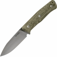 Нож с фиксированным клинком LionSteel B35, сталь Sleipner, рукоять Green canvas micarta купить в Севастополе