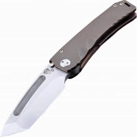 Нож складной Medford Marauder Tanto, сталь D2 Tool Steel, рукоять титановый сплав, бронзовый купить в Севастополе