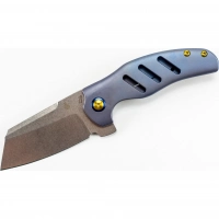 Складной нож Kizer C01E Blue, сталь CPM-S35VN, рукоять титан купить в Севастополе